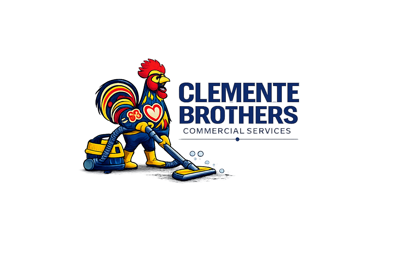 Clemente Brothers rooster mascot